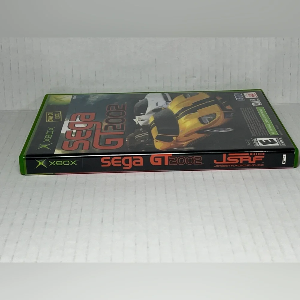 JSRF Jet Set Radio Future & Sega GT 2002 Microsoft Xbox Complete CIB Manuals